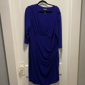 Ralph Lauren Blue Dress 20W